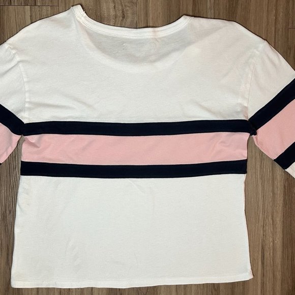 Vintage Y2K Abercrombie & Fitch Cropped Oversized Long Sleeve Tee - S - Picture 7 of 8